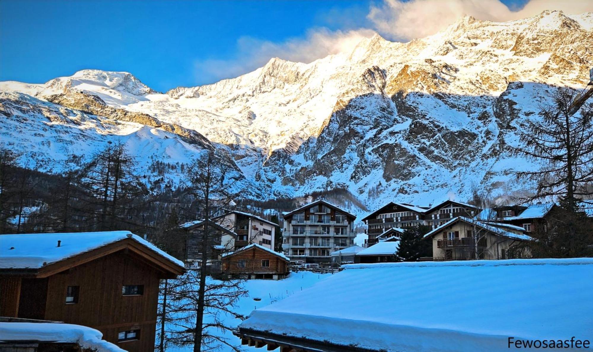 Fewosaasfee - Idealer Standort Im Sommer Und Winter * Saas-Fee