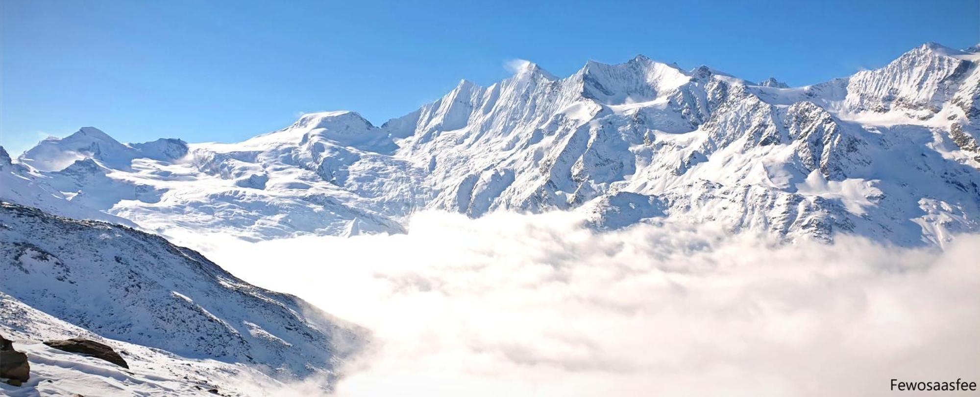 Fewosaasfee - Idealer Standort Im Sommer Und Winter * Saas-Fee